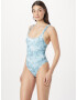 Calvin Klein Swimwear Costum de baie întreg opal / albastru porumbel / albastru deschis - Pled.ro