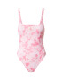 Calvin Klein Swimwear Costum de baie întreg rosé / roz eozină / roz pal / alb - Pled.ro