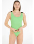 Calvin Klein Swimwear Costum de baie întreg verde deschis / negru / alb - Pled.ro