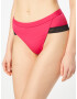 Calvin Klein Swimwear Plus Slip costum de baie 'BRAZILIAN' roz / negru / alb - Pled.ro