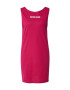 Calvin Klein Swimwear Rochie de plaja roz închis / alb - Pled.ro