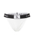 Calvin Klein Swimwear Slip costum de baie 'CHEEKY' negru / alb - Pled.ro