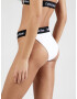 Calvin Klein Swimwear Slip costum de baie 'CHEEKY' negru / alb - Pled.ro