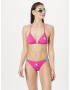 Calvin Klein Swimwear Slip costum de baie 'CHEEKY' turcoaz / mov orhidee / alb - Pled.ro