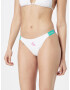 Calvin Klein Swimwear Slip costum de baie 'CHEEKY' verde jad / roz pitaya / alb - Pled.ro