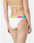 Calvin Klein Swimwear Slip costum de baie 'CHEEKY' verde jad / roz pitaya / alb - Pled.ro