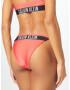 Calvin Klein Swimwear Slip costum de baie corai / negru / alb - Pled.ro