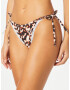 Calvin Klein Swimwear Slip costum de baie crem / maro ruginiu / negru / alb - Pled.ro