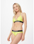 Calvin Klein Swimwear Slip costum de baie galben / negru / alb - Pled.ro