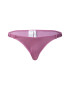 Calvin Klein Swimwear Slip costum de baie 'Authentic' gri deschis / fucsia / negru - Pled.ro