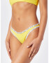 Calvin Klein Swimwear Slip costum de baie indigo / galben / alb - Pled.ro