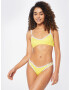 Calvin Klein Swimwear Slip costum de baie indigo / galben / alb - Pled.ro