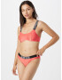 Calvin Klein Swimwear Slip costum de baie 'Intense Power' corai / negru / alb - Pled.ro