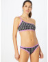 Calvin Klein Swimwear Slip costum de baie lila / negru / alb - Pled.ro