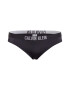 Calvin Klein Swimwear Slip costum de baie negru / alb - Pled.ro