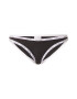 Calvin Klein Swimwear Slip costum de baie negru / alb - Pled.ro