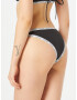 Calvin Klein Swimwear Slip costum de baie negru / alb - Pled.ro