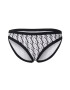 Calvin Klein Swimwear Slip costum de baie negru / alb - Pled.ro