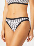 Calvin Klein Swimwear Slip costum de baie negru / alb - Pled.ro