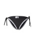 Calvin Klein Swimwear Slip costum de baie negru / alb - Pled.ro