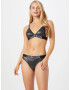 Calvin Klein Swimwear Slip costum de baie negru / argintiu - Pled.ro