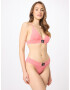 Calvin Klein Swimwear Slip costum de baie portocaliu somon - Pled.ro