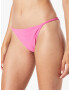 Calvin Klein Swimwear Slip costum de baie 'Cheeky' roz eozină / alb - Pled.ro