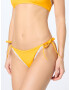 Calvin Klein Swimwear Slip costum de baie 'STRING SIDE TIE' portocaliu / negru / alb - Pled.ro