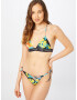 Calvin Klein Swimwear Slip costum de baie turcoaz / galben citron / roșu deschis / negru / alb - Pled.ro