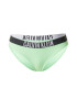 Calvin Klein Swimwear Slip costum de baie verde mentă / negru / alb - Pled.ro