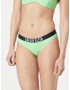 Calvin Klein Swimwear Slip costum de baie verde mentă / negru / alb - Pled.ro