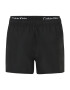 Calvin Klein Swimwear Șorturi de baie negru / alb - Pled.ro