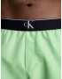 Calvin Klein Swimwear Șorturi de baie verde deschis / negru / alb - Pled.ro