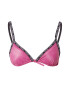 Calvin Klein Swimwear Sutien costum de baie fucsia / negru / alb - Pled.ro