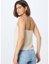 Calvin Klein Top culoarea pielii - Pled.ro