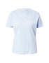 Calvin Klein Tricou albastru pastel / alb - Pled.ro