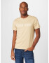 Calvin Klein Tricou nisipiu / alb - Pled.ro