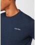 Calvin Klein Tricou bleumarin / alb - Pled.ro