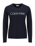 Calvin Klein Tricou bleumarin / alb - Pled.ro