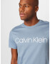 Calvin Klein Tricou gri deschis / alb - Pled.ro