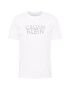 Calvin Klein Tricou gri metalic / alb - Pled.ro