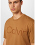 Calvin Klein Tricou maro cămilă - Pled.ro