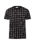 Calvin Klein Tricou negru / alb - Pled.ro