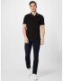 Calvin Klein Tricou negru / alb - Pled.ro