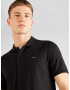 Calvin Klein Tricou negru / alb - Pled.ro