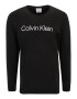 Calvin Klein Underwear Bluză de molton negru / argintiu - Pled.ro