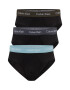 Calvin Klein Underwear Boxeri albastru deschis / gri / oliv / negru - Pled.ro