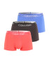 Calvin Klein Underwear Boxeri albastru fumuriu / portocaliu somon / negru / alb - Pled.ro