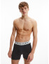 Calvin Klein Underwear Boxeri negru / argintiu - Pled.ro