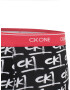 Calvin Klein Underwear Boxeri roz / negru / alb - Pled.ro